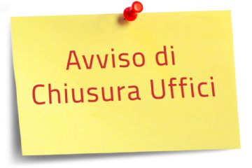 chiusura uffici comunali 20 settembre 2025